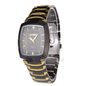 Reloj Negro y Dorado